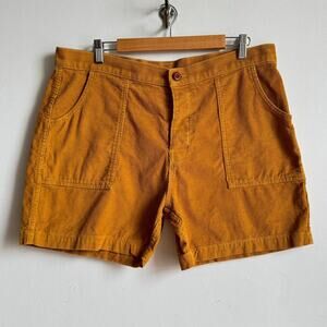 BIRDWELL Men's Beach Britches Corduroy Shorts in Mustard